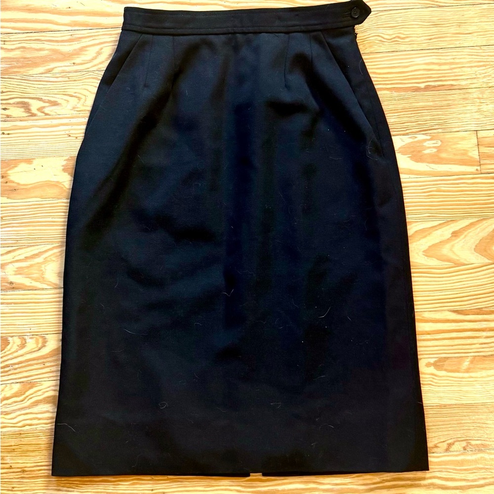 Yves Saint Laurent Vintage Black Women's Skirt